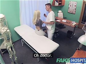 faux hospital steaming Italian honey with huge hooters